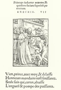 A választófejedelem (metszet) alkotó: Hans (after) Holbein the Younger