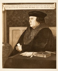 Thomas Cromwell, Essex grófja, 1537 körül, pub. 1902 (kollotípus) alkotó: Hans (after) Holbein the Younger