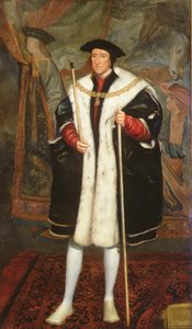 Thomas Howard, Norfolk harmadik hercege, harisnyakötő gallérját viseli (olaj, vászon) alkotó: Hans (after) Holbein the Younger