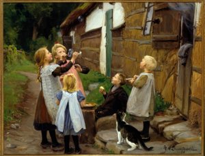 H.A. Brendekilde, szappanbuborékok