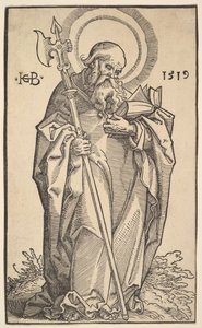 Szent Máté Krisztustól és az apostoloktól, 1519. alkotó: Hans Baldung