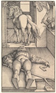 A megbabonázott vőlegény, kb. 1544. alkotó: Hans Baldung