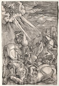 Szent Pál megtérése alkotó: Hans Baldung