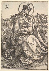 Szűz a füves parton, 1505. alkotó: Hans Baldung