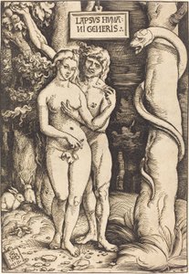 Ádám és Éva, 1511 alkotó: Hans Baldung Grien