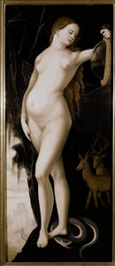 Allegorical Figure (Allegory of Prudence) alkotó: Hans Baldung Grien
