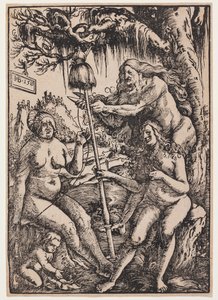 A három párka: Lakheszisz, Atroposz és Klóthó alkotó: Hans Baldung Grien