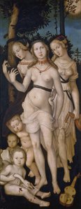 Német: Die Jugend (Die drei Grazien) Harmónia, vagy A három kegyelem alkotó: Hans Baldung Grien