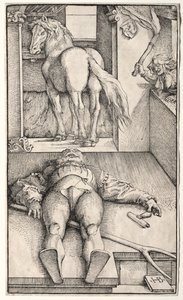 A megbabonázott vőlegény, 1544. alkotó: Hans Baldung Grien