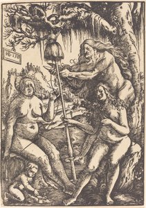 A három sors: Lachesis, Atropos és Clotho alkotó: Hans Baldung Grien