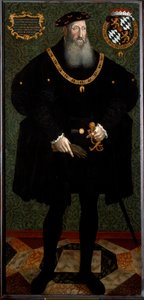 II. Frigyes pfalzi portréja (Bölcs II. Frigyes, 1546 körül (festmény) alkotó: Hans Besser