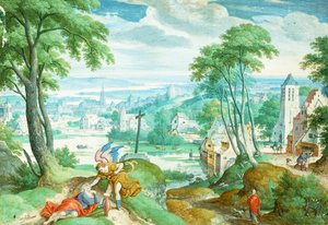 Illés és az angyal, 1583