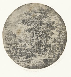 solymászat alkotó: Hans Bol