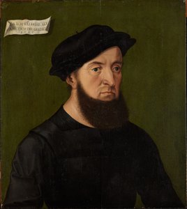 Férfi portré alkotó: Hans Brosamer
