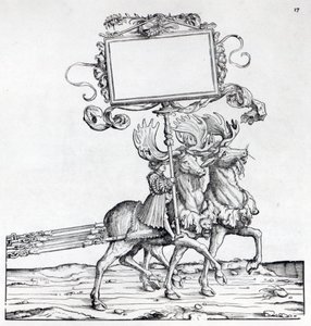 Jelenet Maximilian diadalmenetéből, 1516-1518 körül (fametszet) alkotó: Hans Burgkmair