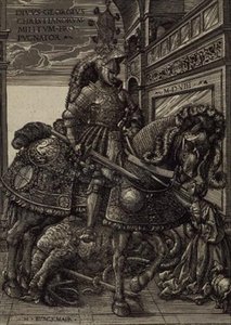 Szent György és a sárkány alkotó: Hans Burgkmair