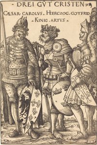 Charlemagne, Arthur és Godfrey