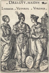 Lucretia, Veturia és Virginia