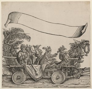Természetes bolondok I. Maximilianus császár diadalmenete, 1515 körül
