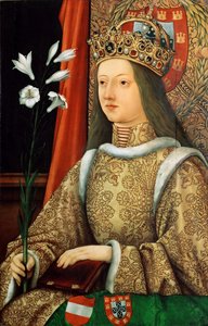 Portugál Eleanor 1434-1467, római római császárné portréja, 1468 után