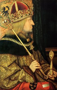 III. Frigyes, 1415-1493, Szent-római császár portréja, 15. század vége