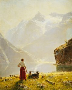 Egy nyári nap egy norvég fjordon