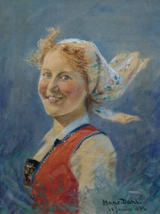 Jó hangulatban alkotó: Hans Dahl