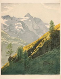 Hegyi táj alkotó: Hans Frank