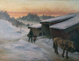 Sandvikenből alkotó: Hans Gude