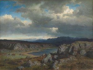 Norvég felföld alkotó: Hans Gude