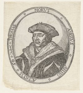 Thomas More portréja alkotó: Hans Holbein (II) (attributed to)