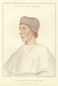 John Colet, a Szent Pál-székesegyház dékánja (akvatinta)