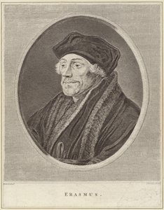 Desiderius Erasmus portréja alkotó: Hans Holbein der Jüngere