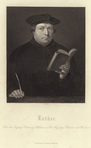 Luther Márton portréja alkotó: Hans Holbein der Jüngere