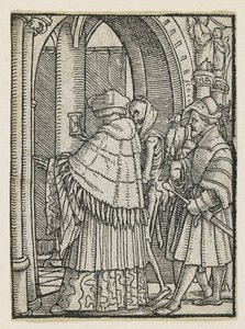 A kánon a haláltáncból (Lyons), 1538, 1523-1526 alkotó: Hans Holbein der Jüngere