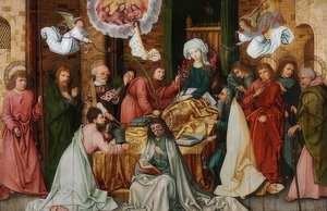 Boldogságos Szűz Mária halála. 1492