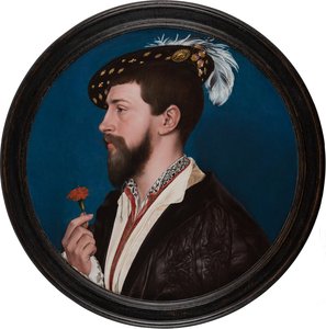 Simon George of Cornwall portréja, 1535-40 körül (vegyes technika, tölgyfa) alkotó: Hans Holbein the Elder