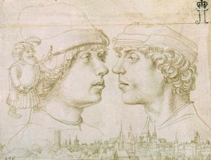 A művész fiának portréja, 1514. alkotó: Hans Holbein the Elder