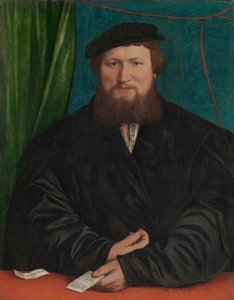 Kölni Derick Berck, 1536 (olaj, vászon, fából átvitt) alkotó: Hans Holbein der Jüngere