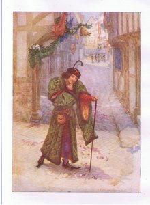 Eltökélt szándékom, hogy gazembernek bizonyulok, és élvezzem az akkori idők tétlen örömeit (II. Richárd király), a George Harrap & Co Ltd. által kiadott Shakespeare teljes műveiből, 1920-as évek alkotó: Hans Holbein der Jüngere
