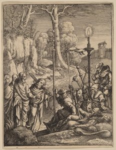 Jézus szembenéz bírálóival alkotó: Hans Holbein the Younger