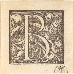 B betű alkotó: Hans Holbein der Jüngere