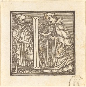 L betű alkotó: Hans Holbein der Jüngere