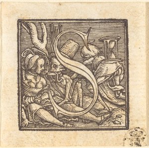 S betű alkotó: Hans Holbein der Jüngere