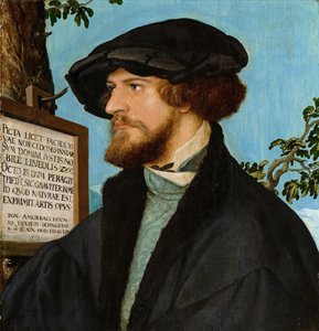 Bonifacius Amerbach portréja, 1519 (olaj fenyőfán)