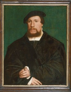 Egy Hanza-kereskedő portréja alkotó: Hans Holbein the Younger