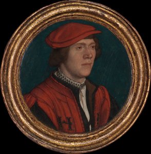 Férfi portréja királyi szolgálati öltözetben alkotó: Hans Holbein the Younger