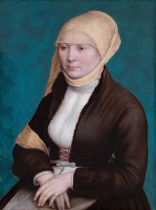 Egy dél-németországi nő portréja alkotó: Hans Holbein the Younger
