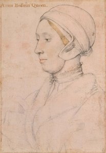 Ismeretlen Lady Anne Boleyn, 1536 alkotó: Hans Holbein der Jüngere