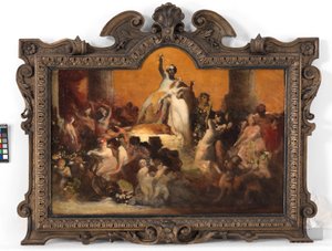Bakkhanália alkotó: Hans Makart
